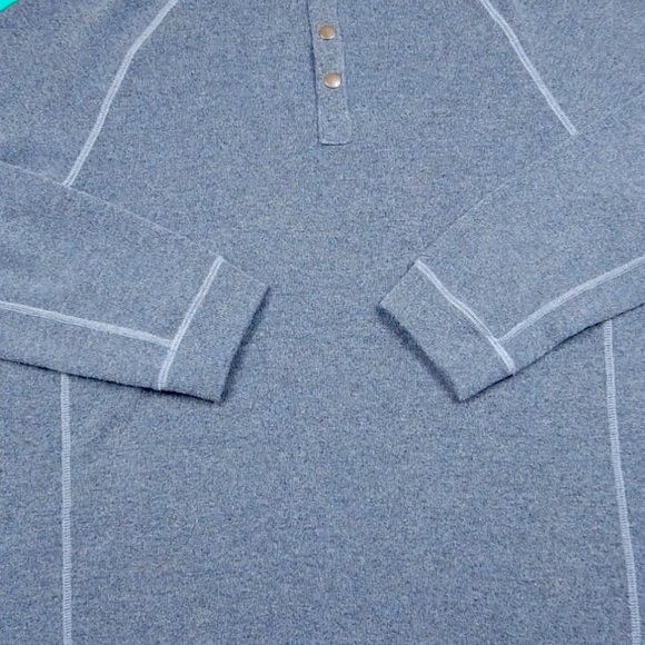 Tommy Bahama Men’s Palm Canyon Flip Coast Reversible Fleece Sweater Size (Large) - Picture 6 of 16